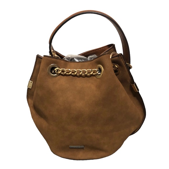 ALDO Faux Suede Bucket Bag - Picture 2 of 12
